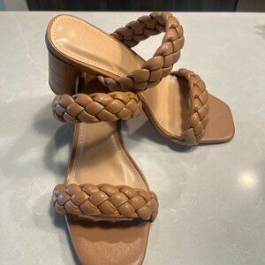 Women's Braided Memory Foam Dress Sandals
